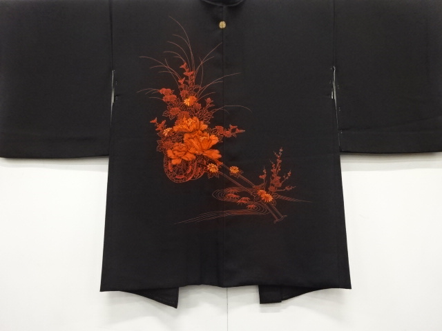 Japanese Kimono / Haori Coat Dochugi Silk